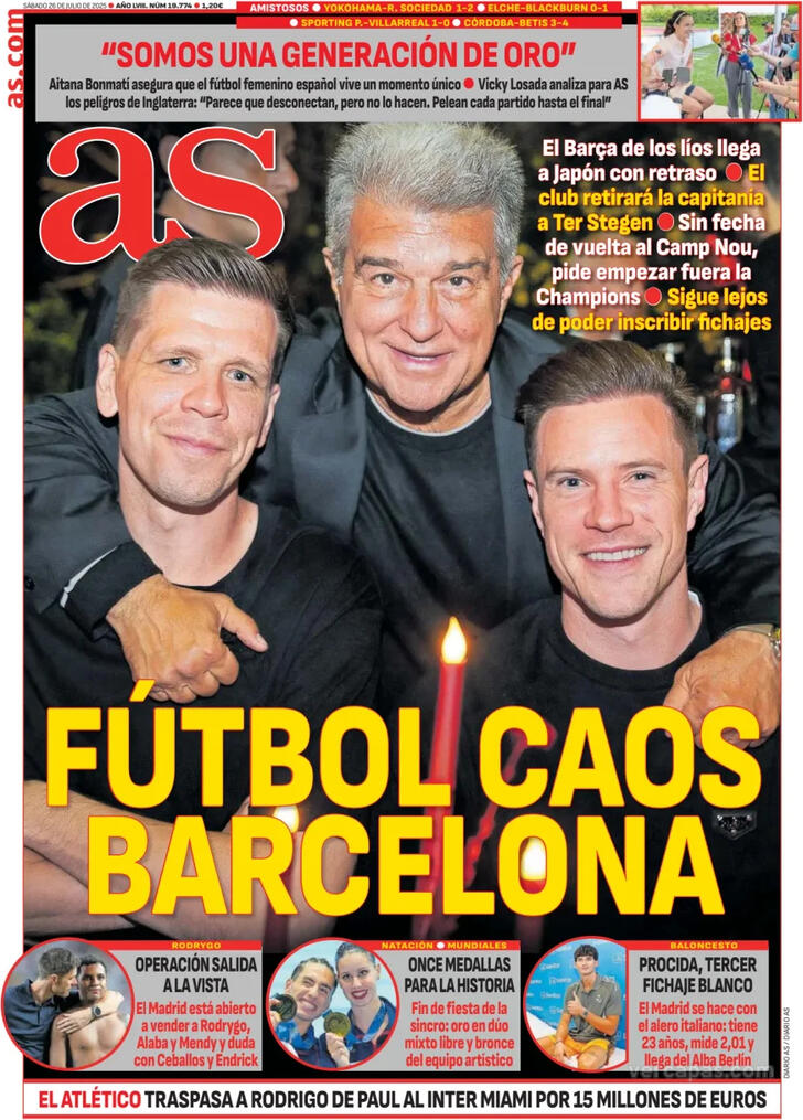 Capa Jornal AS - 2025-07-26