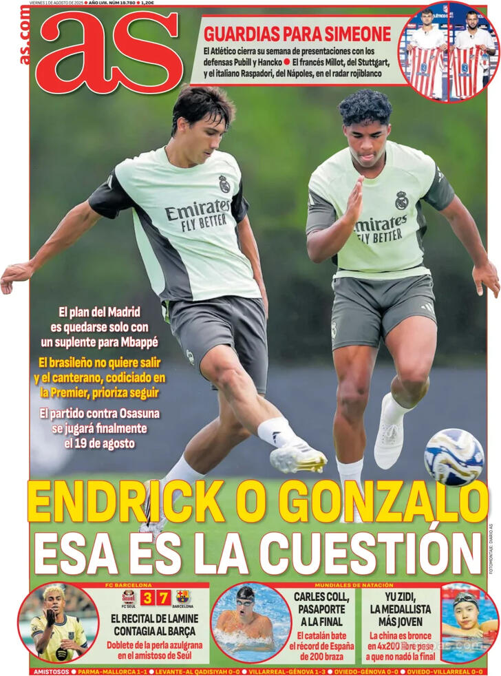 Capa Jornal AS - 2025-08-01