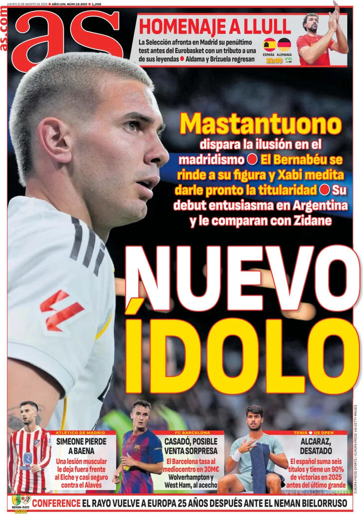 Capa Jornal AS - 2025-08-21