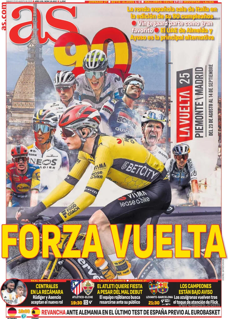 Capa Jornal AS - 2025-08-23