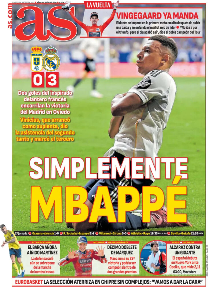 Capa Jornal AS - 2025-08-25
