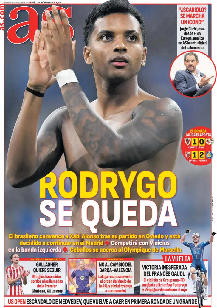 Capa Jornal AS - 2025-08-26