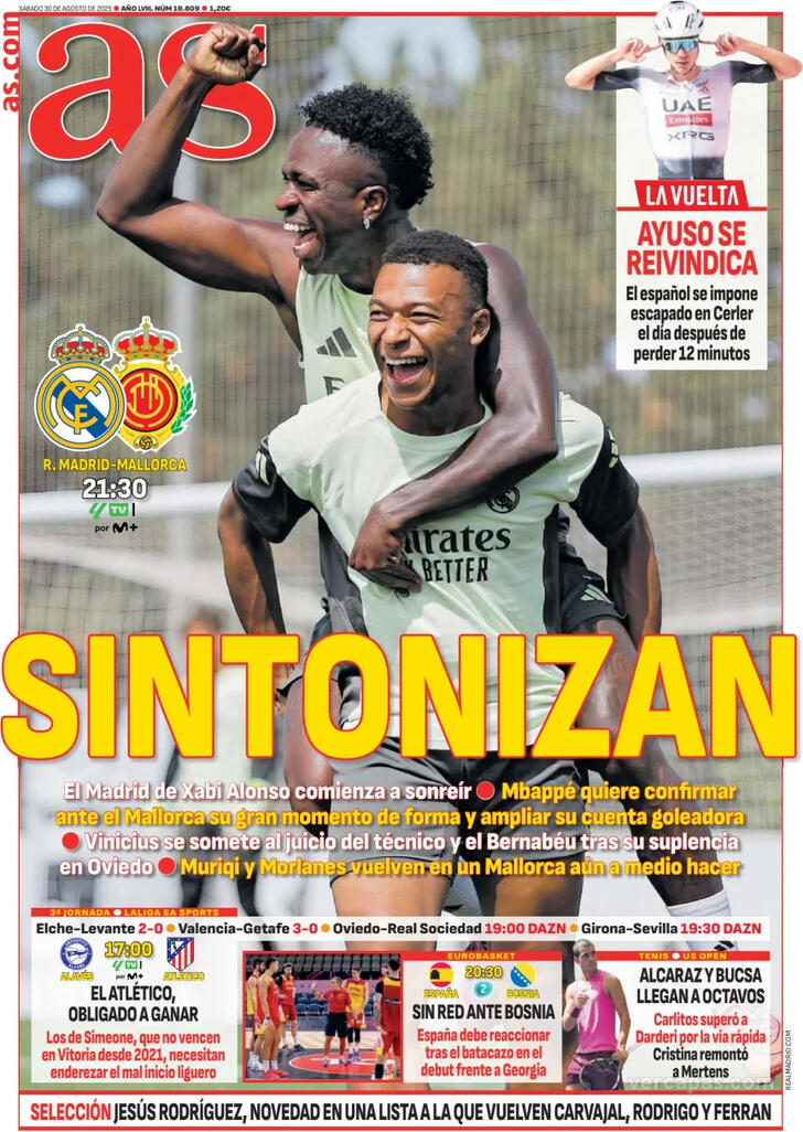 Capa Jornal AS - 2025-08-30