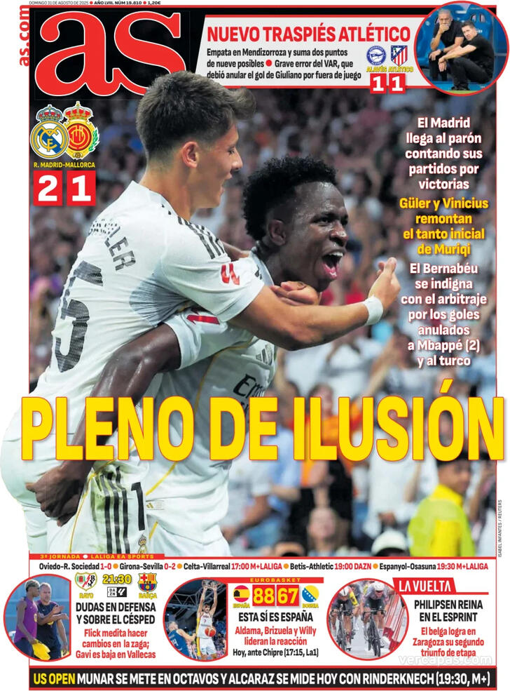 Capa Jornal AS - 2025-08-31