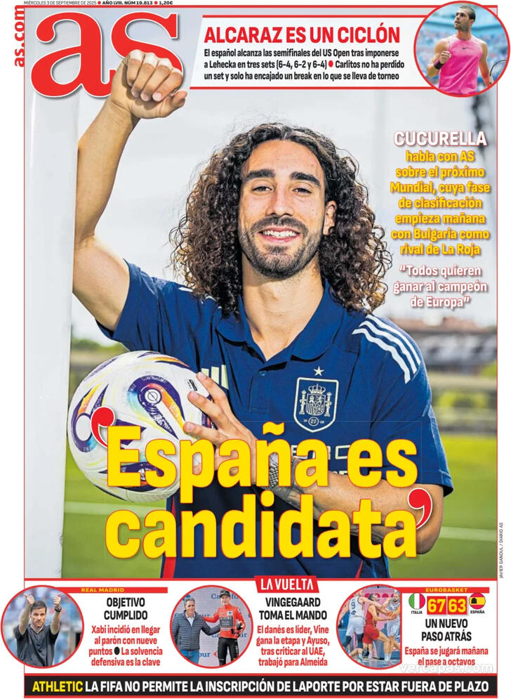 Capa Jornal AS - 2025-09-03