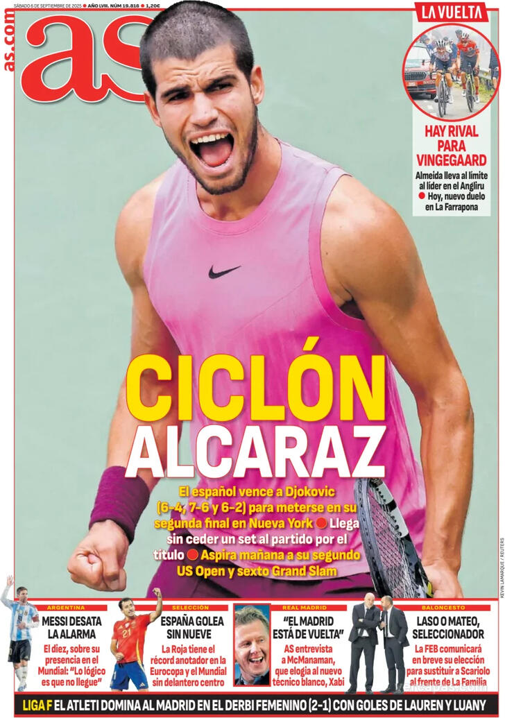 Capa Jornal AS - 2025-09-06