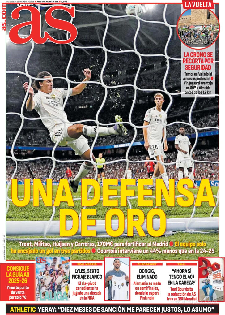 Capa Jornal AS - 2025-09-11
