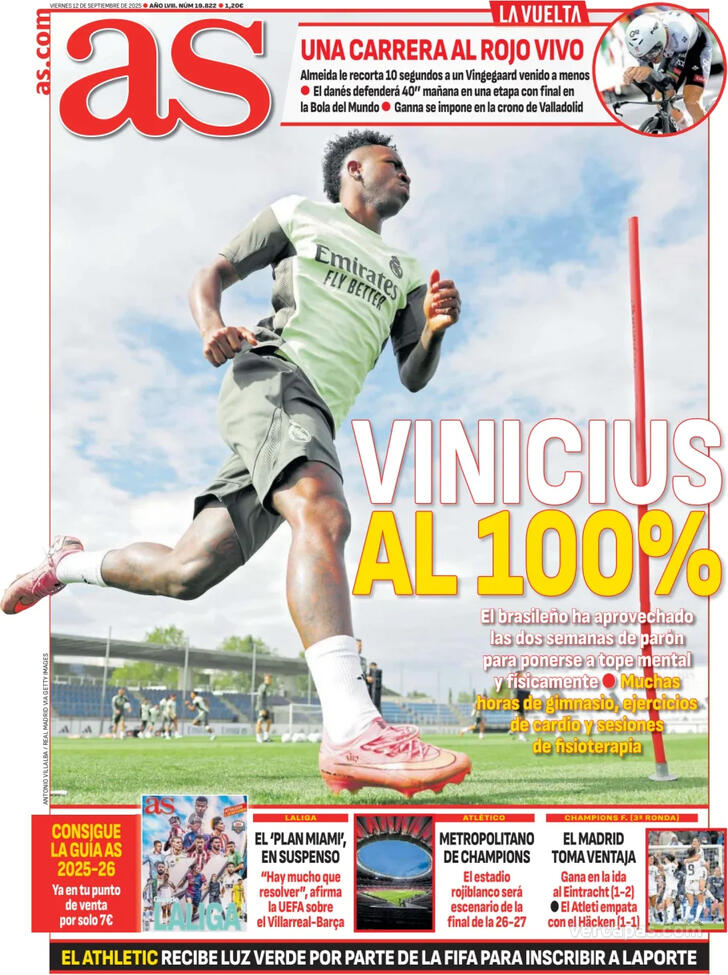 Capa Jornal AS - 2025-09-12