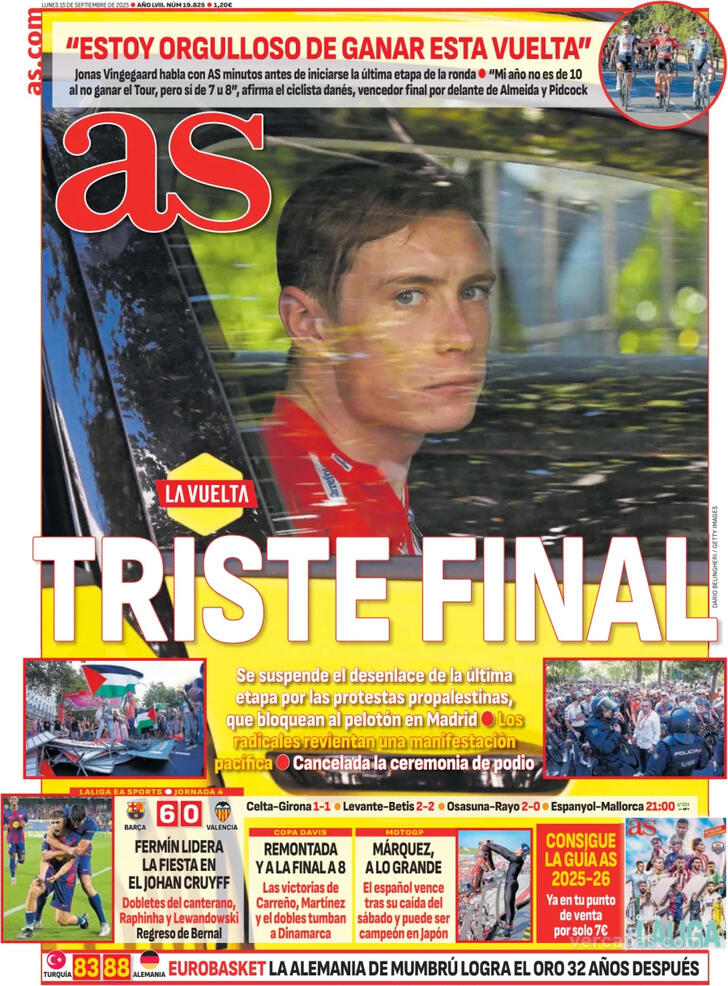 Capa Jornal AS - 2025-09-15