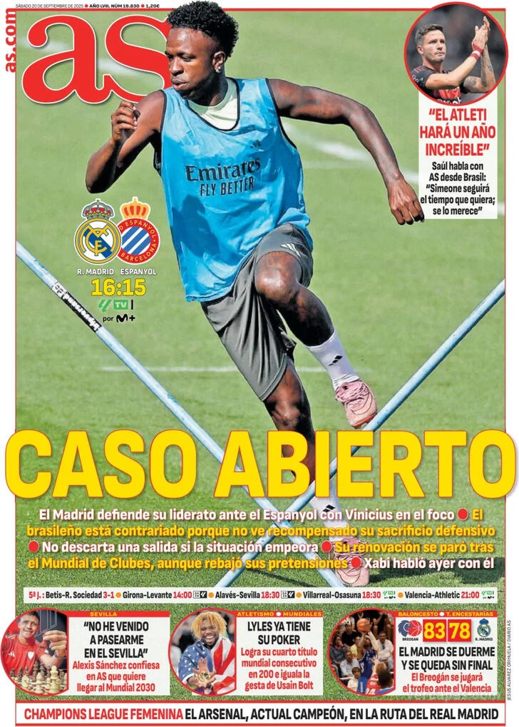 Capa Jornal AS - 2025-09-20