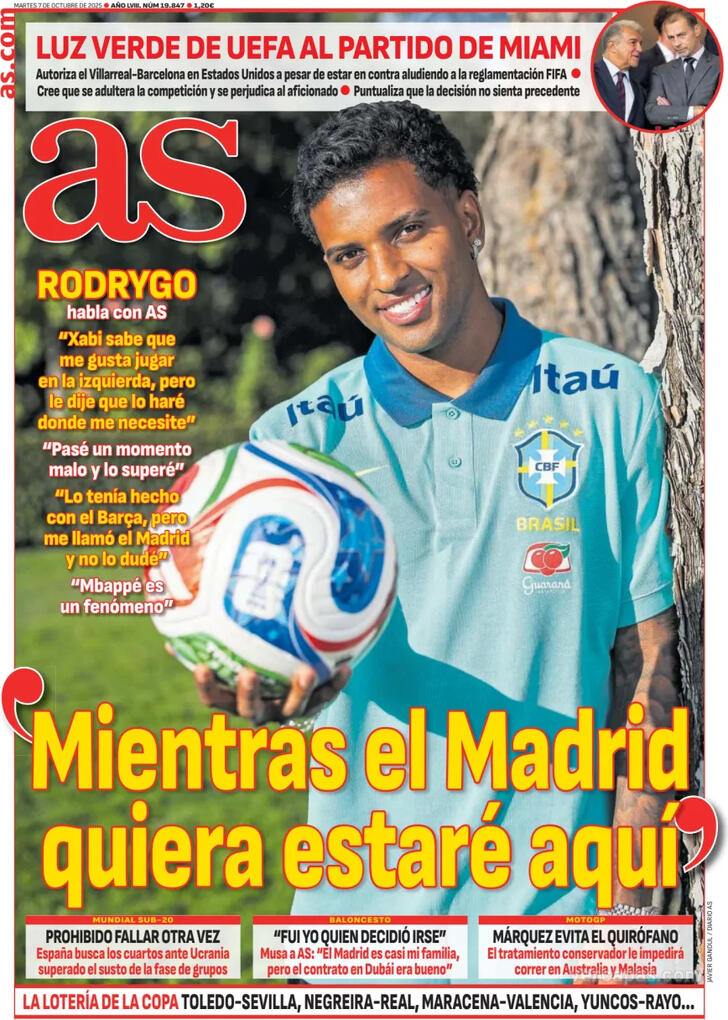 Capa Jornal AS - 2025-10-07