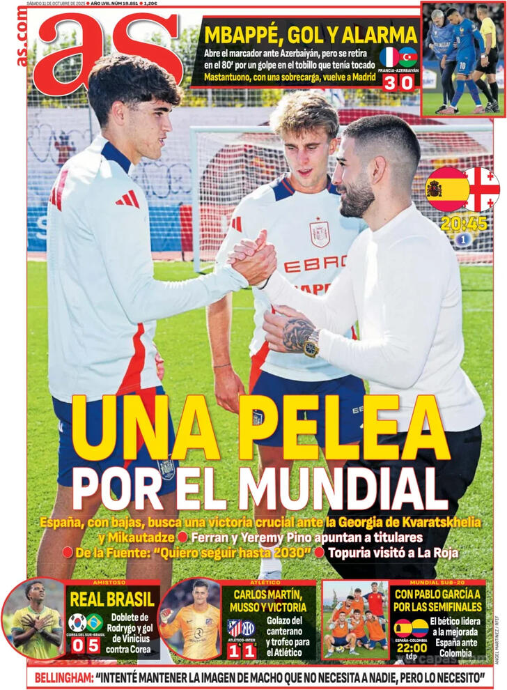 Capa Jornal AS - 2025-10-11