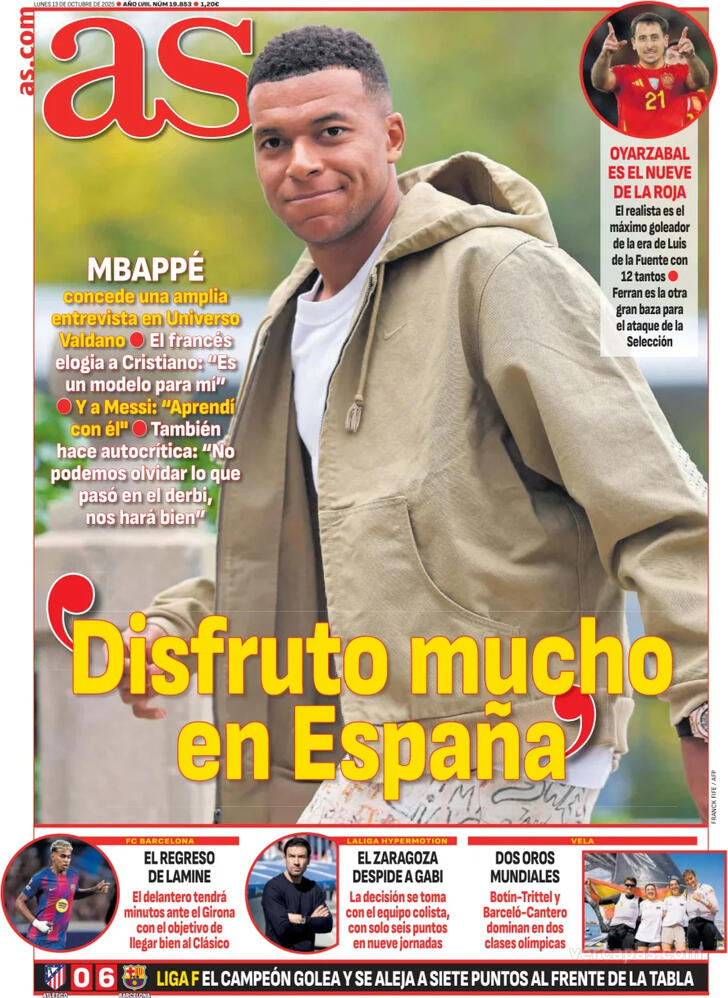 Capa Jornal AS - 2025-10-13