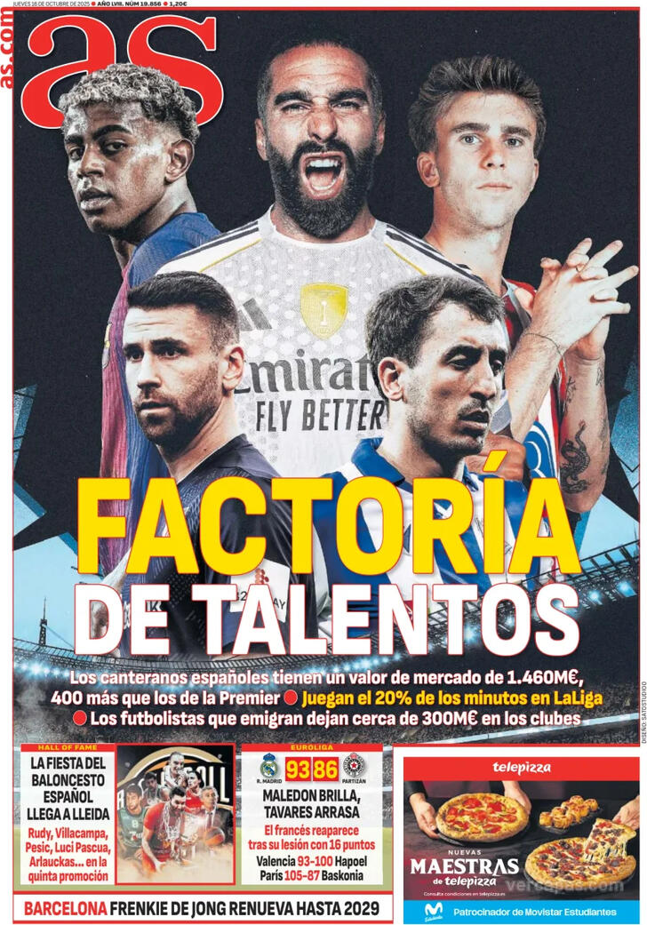 Capa Jornal AS - 2025-10-16