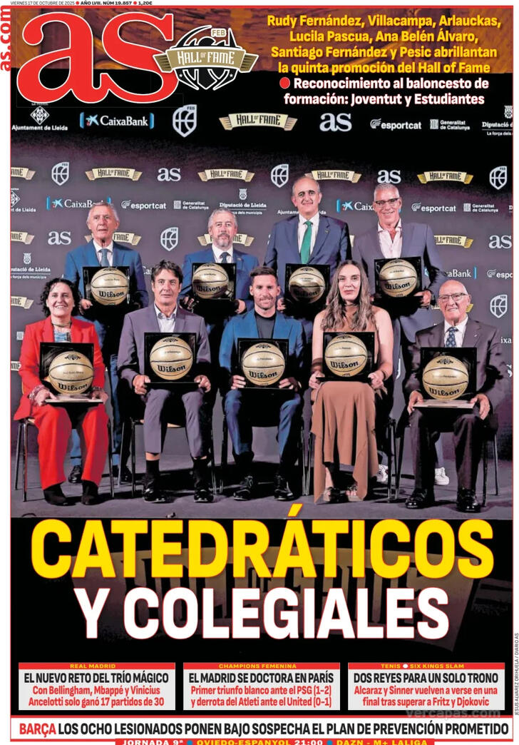 Capa Jornal AS - 2025-10-17