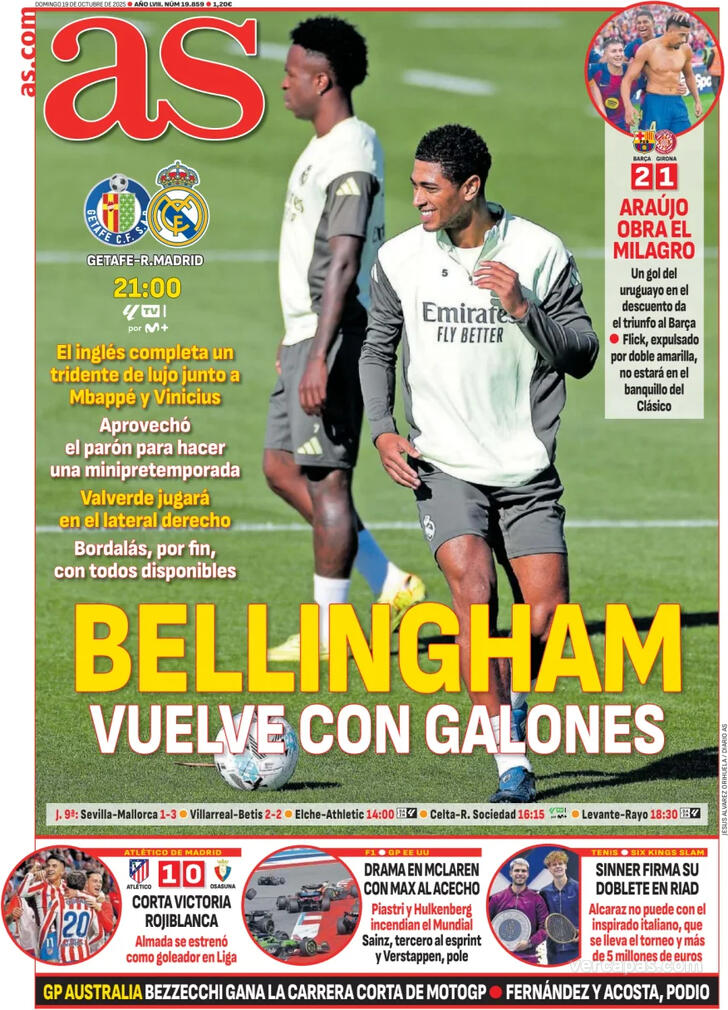 Capa Jornal AS - 2025-10-19