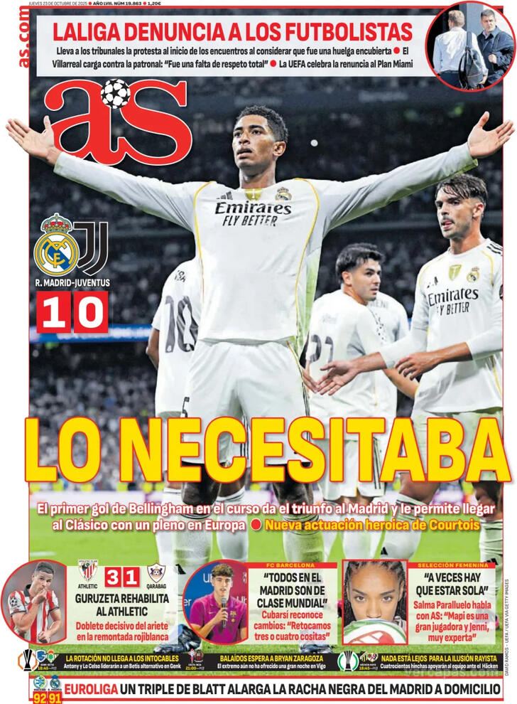 Capa Jornal AS - 2025-10-23