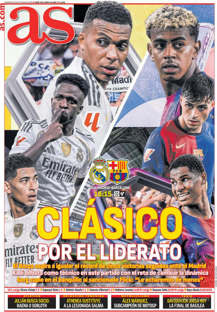 Capa Jornal AS - 2025-10-26