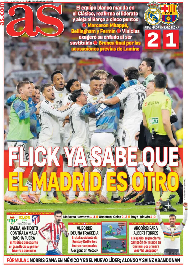 Capa Jornal AS - 2025-10-27