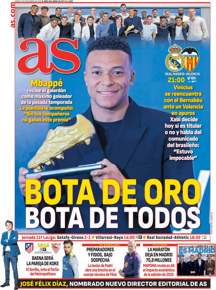 Capa Jornal AS - 2025-11-01