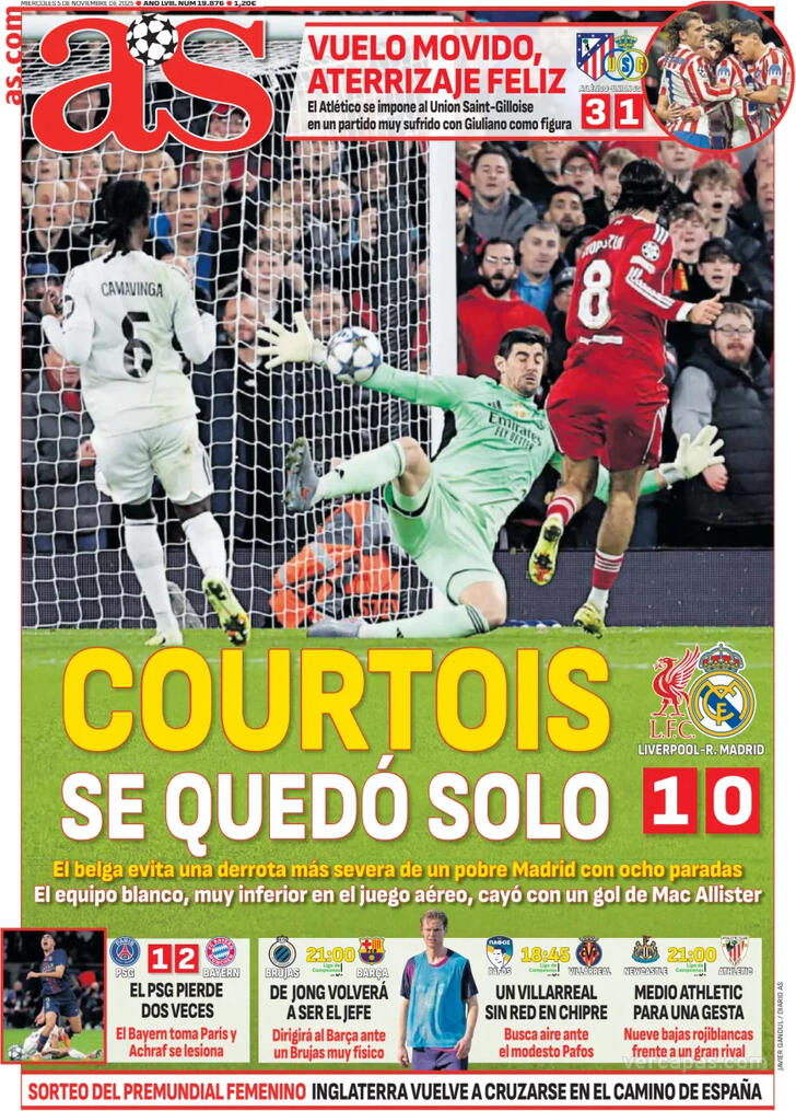 Capa Jornal AS - 2025-11-05