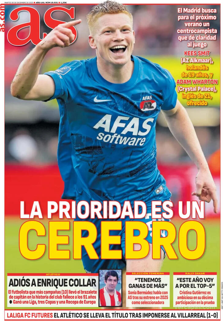 Capa Jornal AS - 2025-12-30