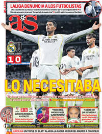 Capa Jornal AS de 2025-10-23