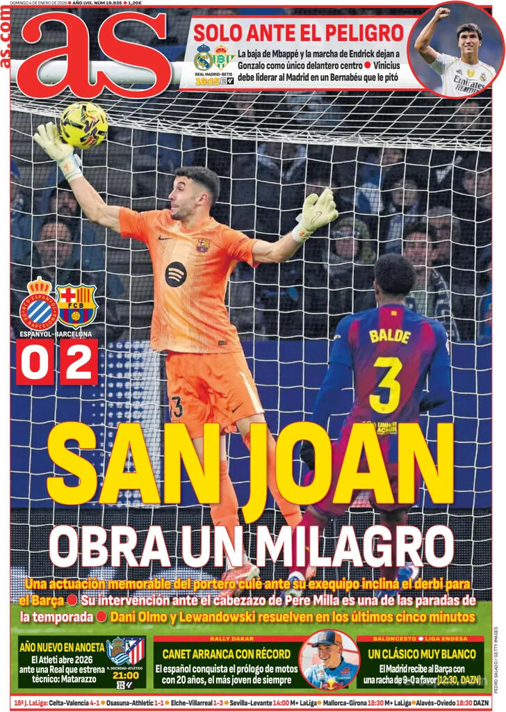 Capa Jornal AS - 2026-01-04