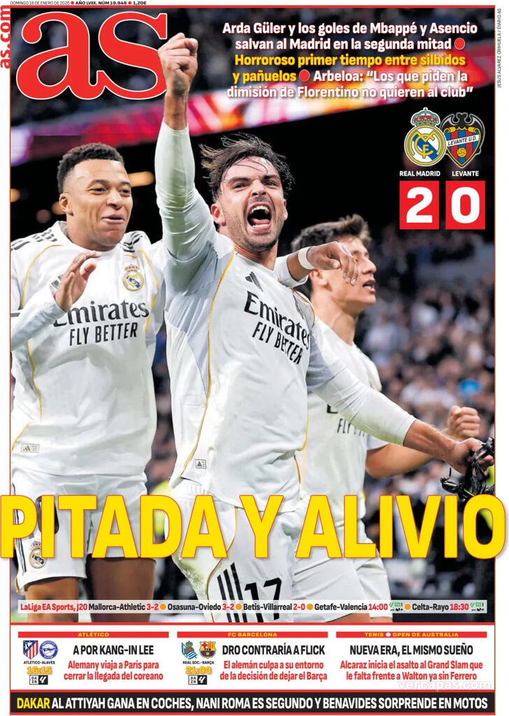 Capa Jornal AS - 2026-01-18