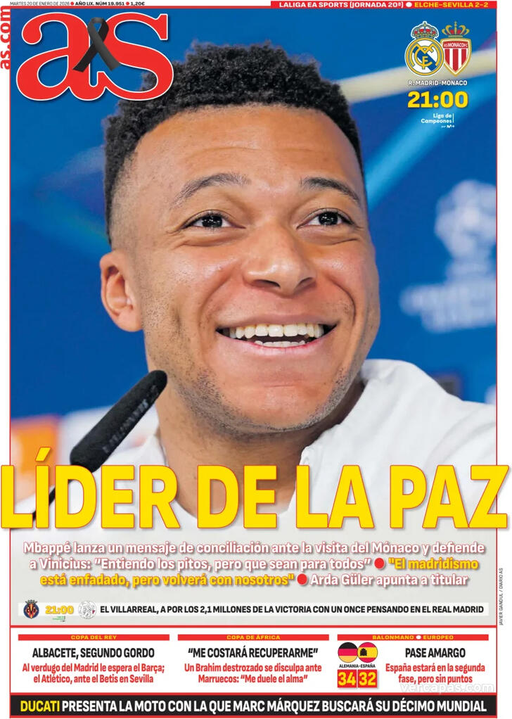 Capa Jornal AS - 2026-01-20