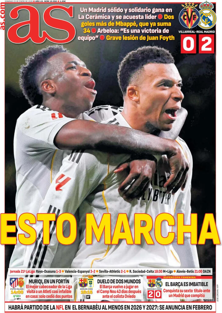 Capa Jornal AS - 2026-01-25