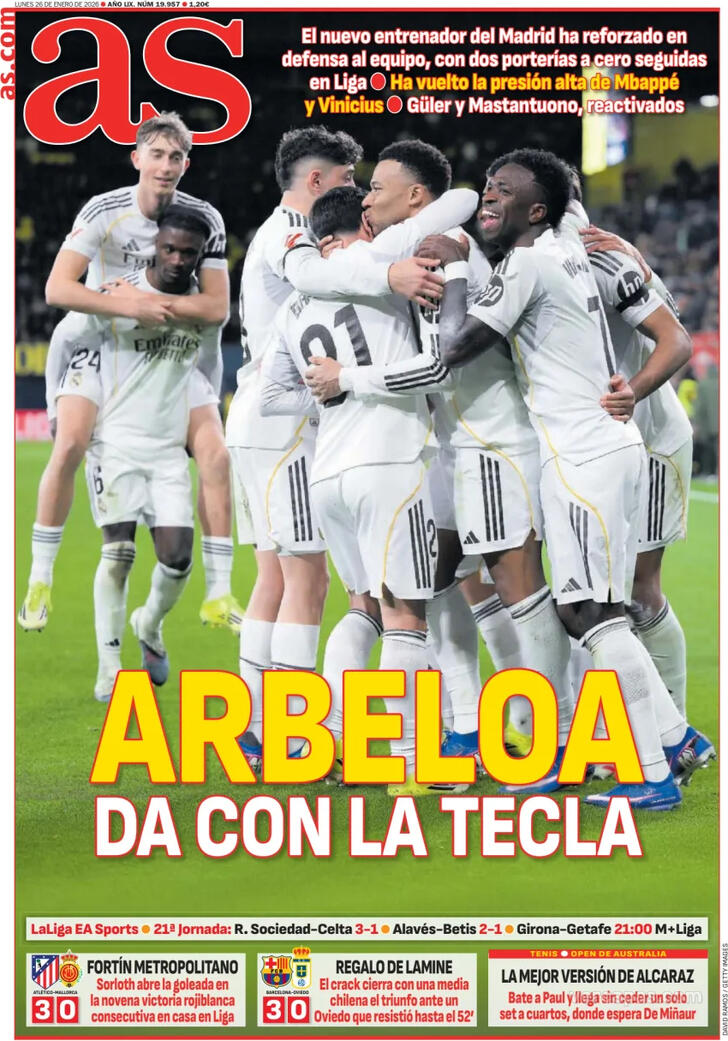 Capa Jornal AS - 2026-01-26