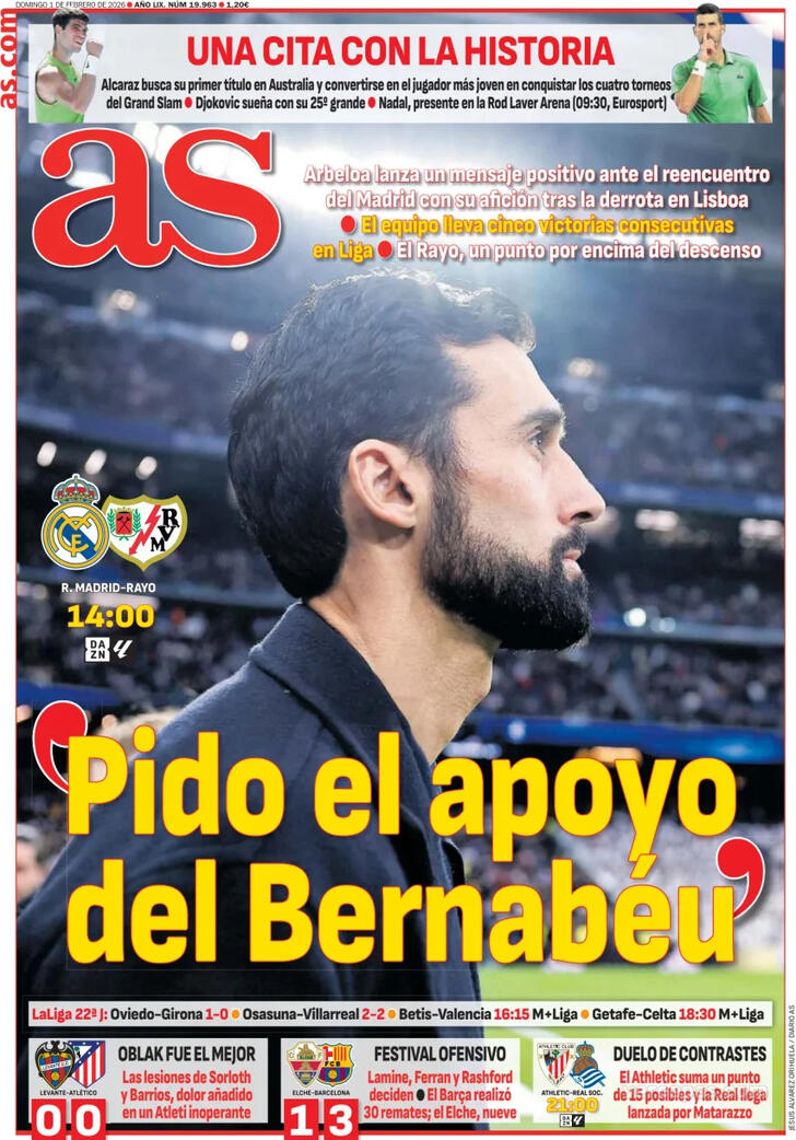 Capa Jornal AS - 2026-02-01