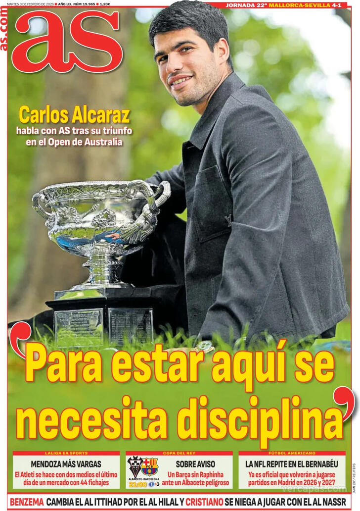 Capa Jornal AS - 2026-02-03