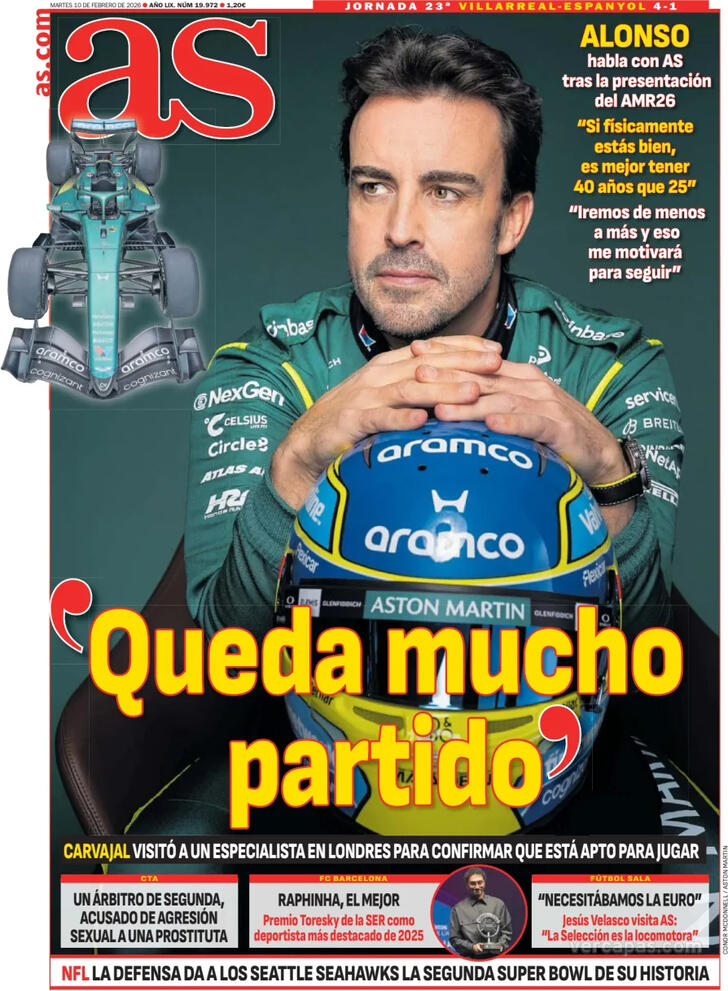 Capa Jornal AS - 2026-02-10