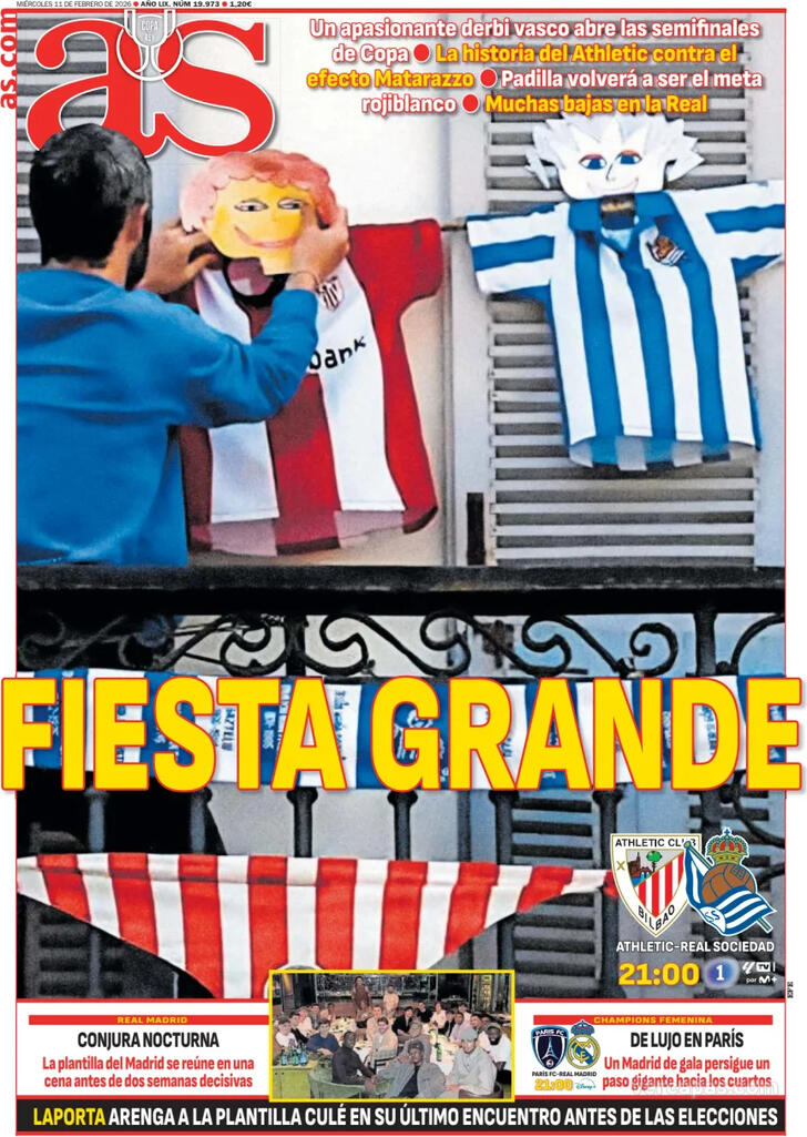 Capa Jornal AS - 2026-02-11