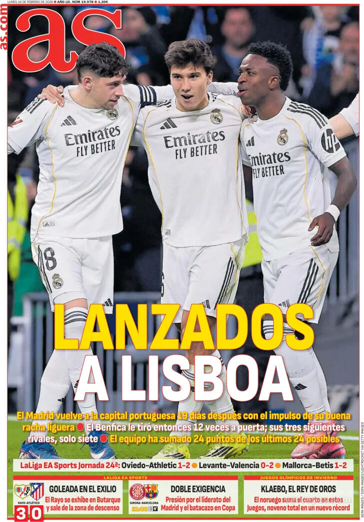 Capa Jornal AS - 2026-02-16