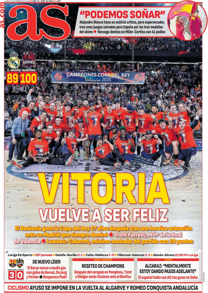 Capa Jornal AS - 2026-02-23