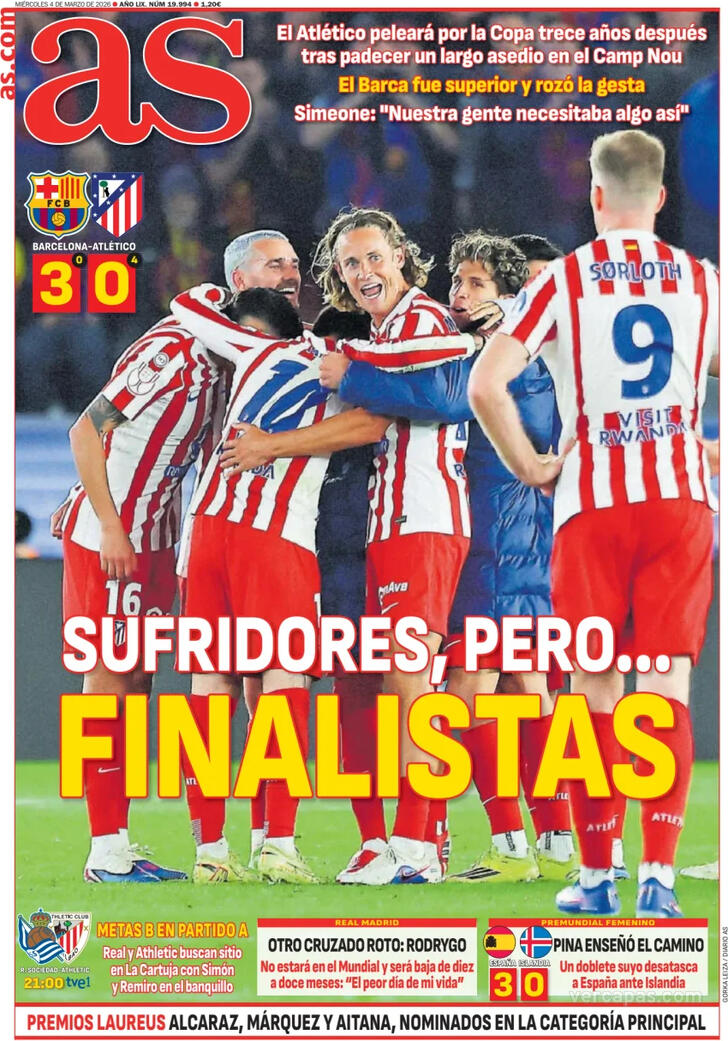 Capa Jornal AS - 2026-03-04