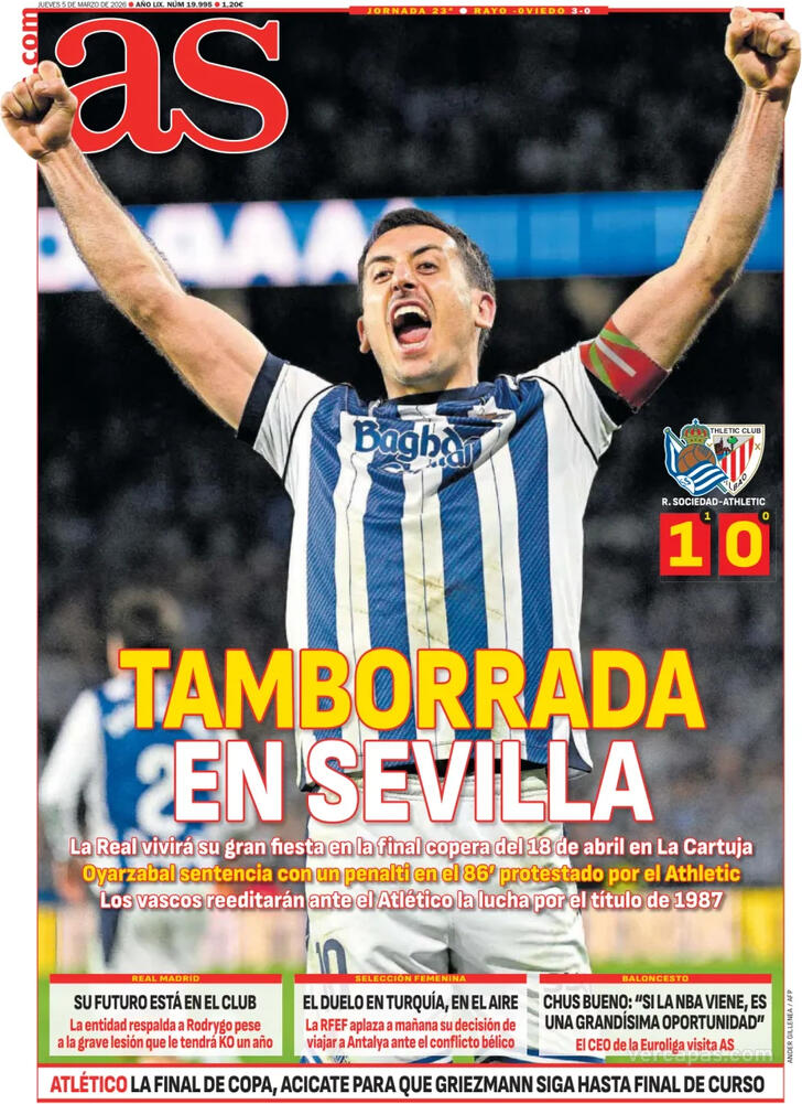 Capa Jornal AS - 2026-03-05