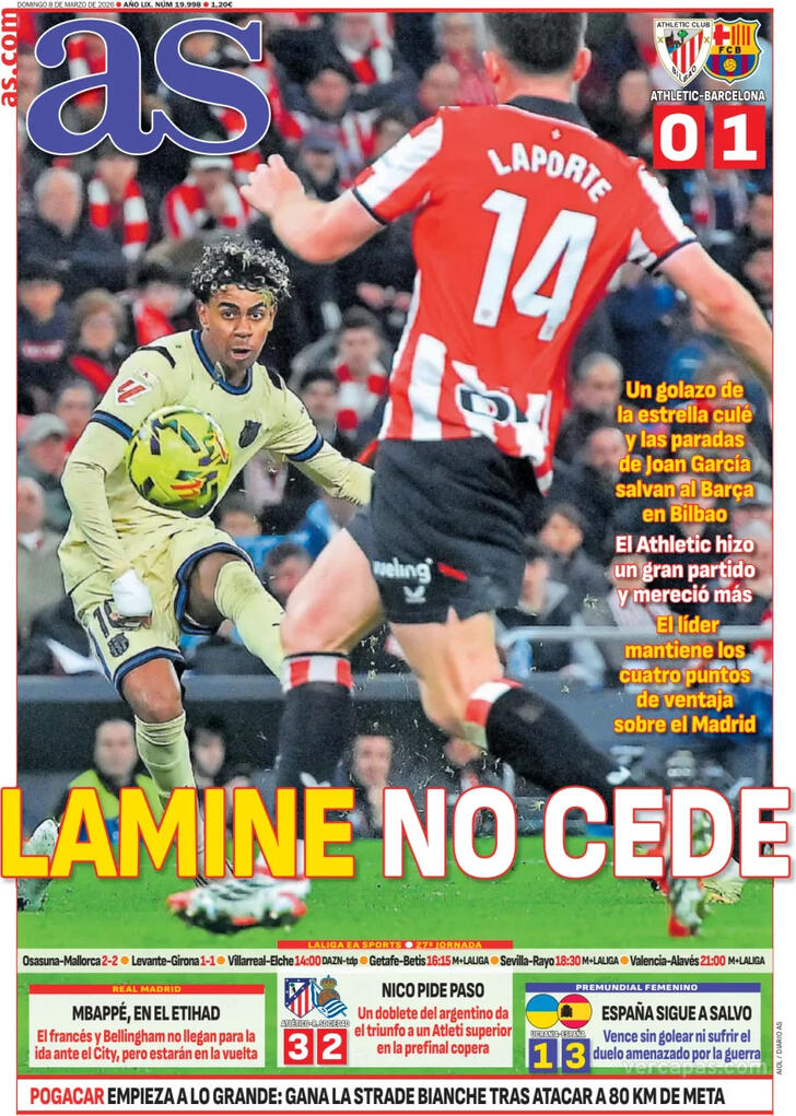 Capa Jornal AS - 2026-03-08