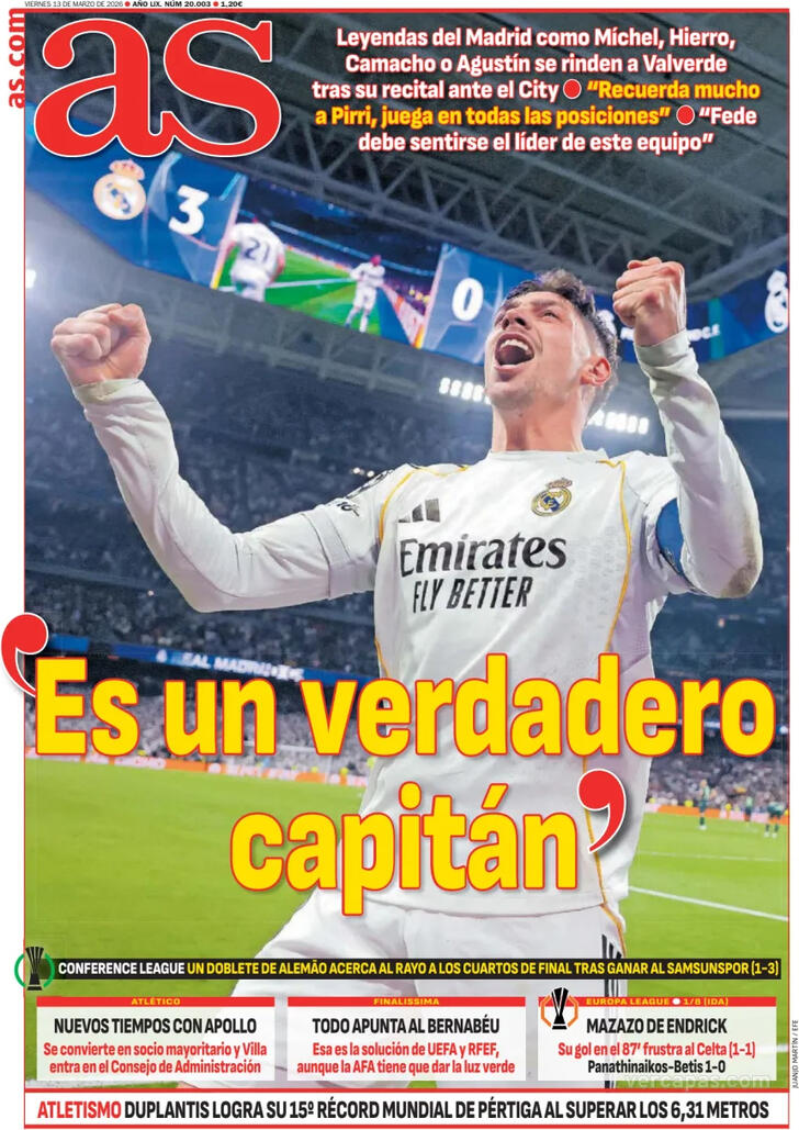 Capa Jornal AS - 2026-03-13