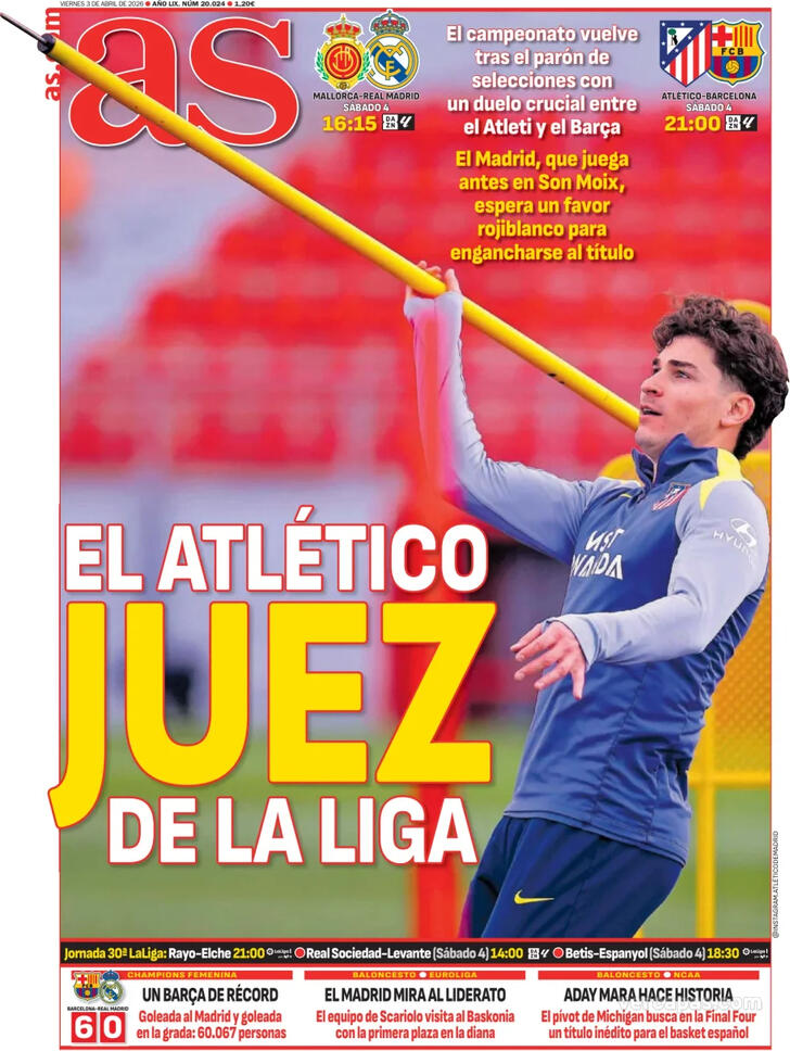 Capa Jornal AS - 2026-04-03