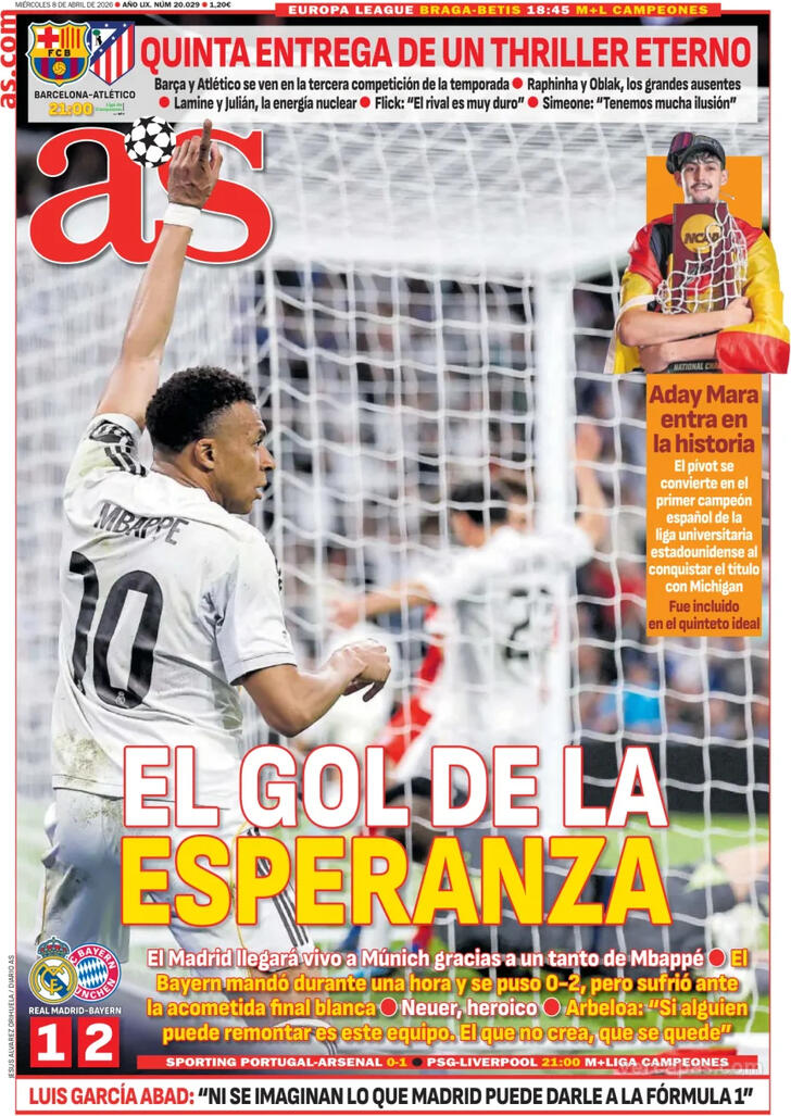 Capa Jornal AS - 2026-04-08