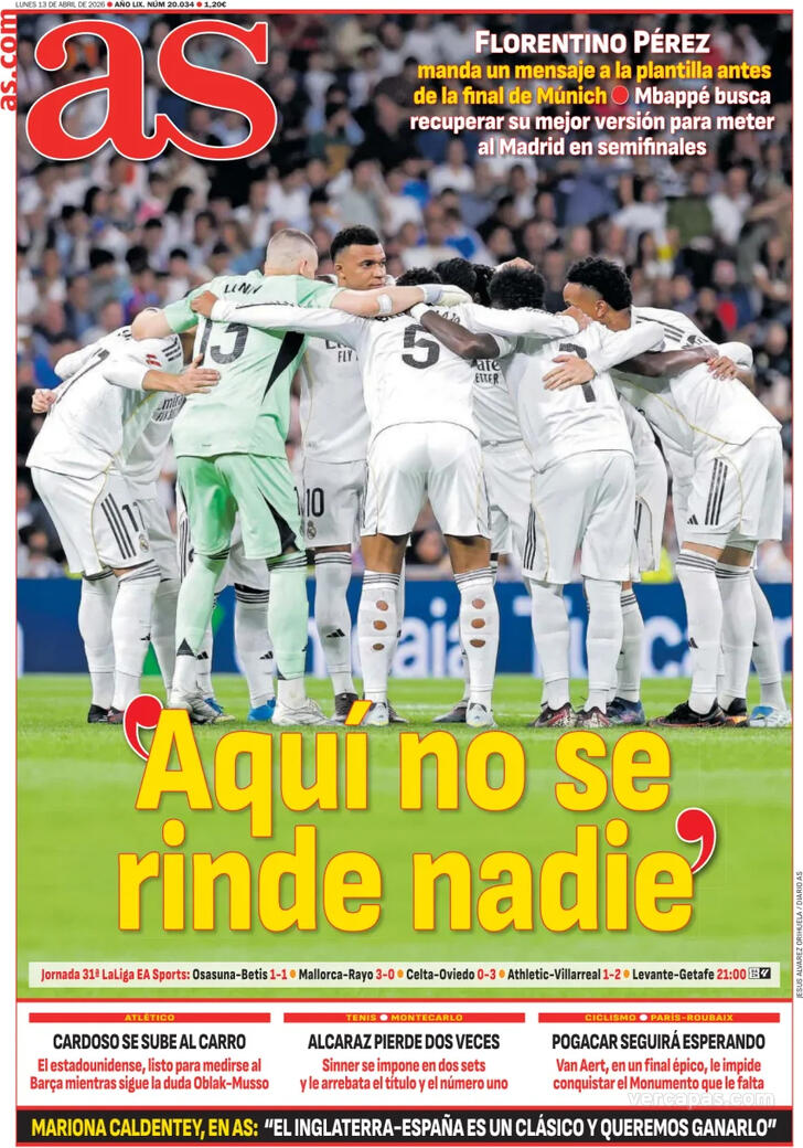 Capa Jornal AS - 2026-04-13