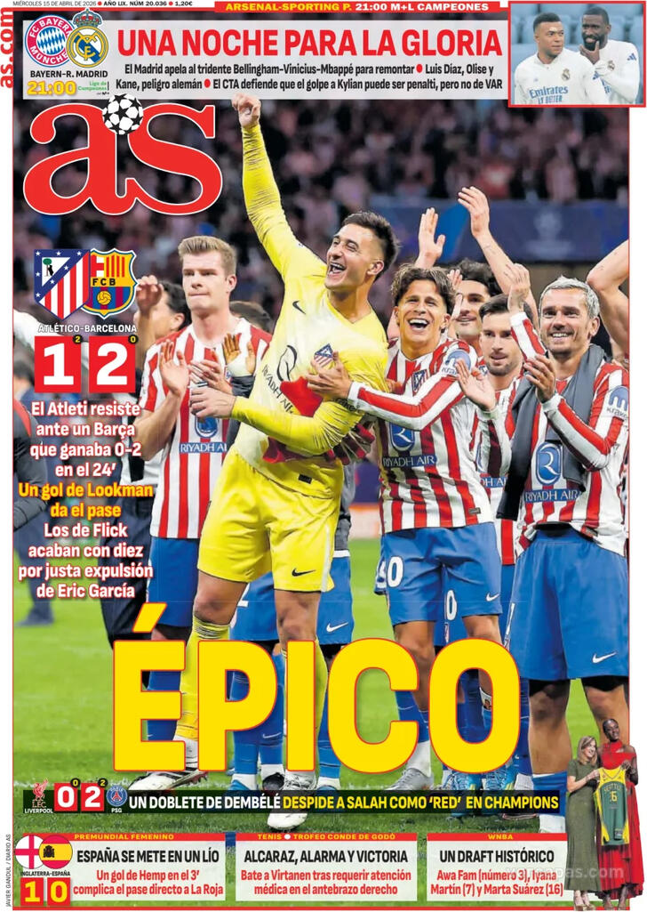 Capa Jornal AS - 2026-04-15