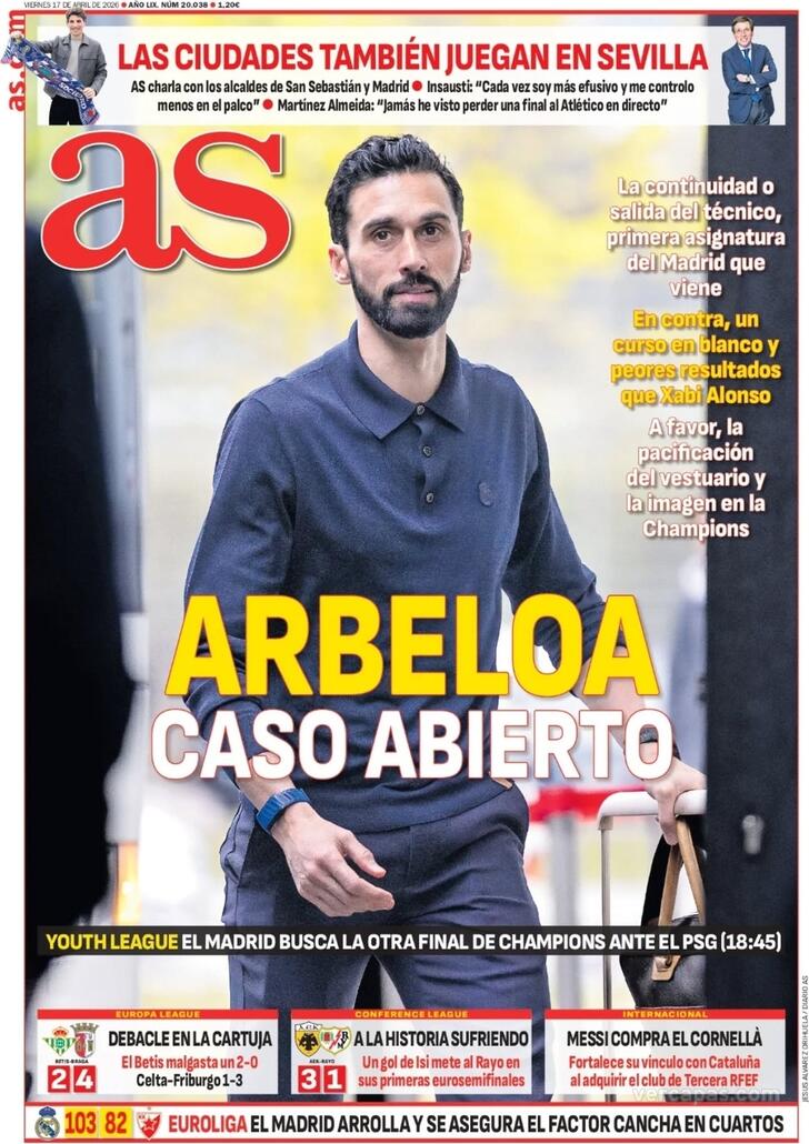 Capa Jornal AS - 2026-04-17