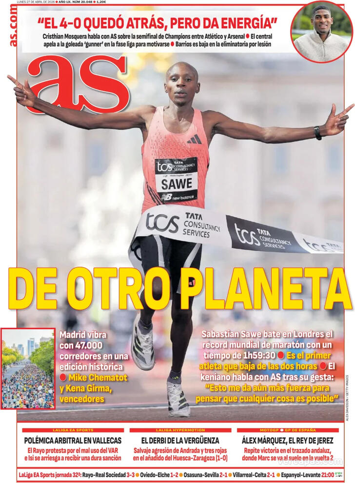 Capa Jornal AS - 2026-04-27