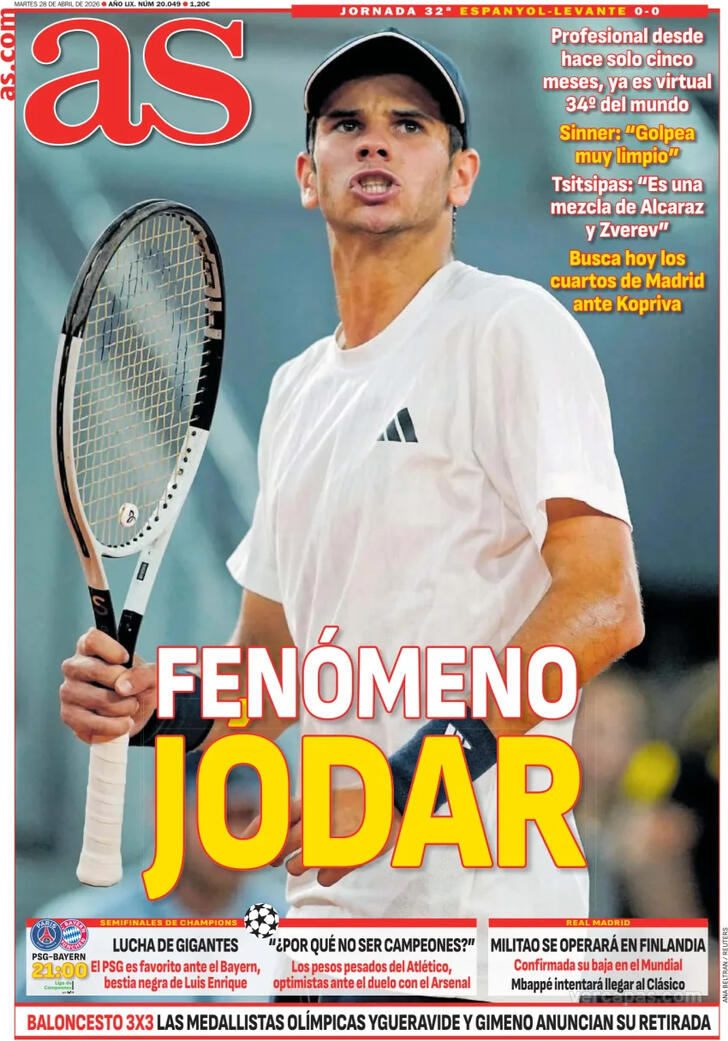 Capa Jornal AS - 2026-04-28