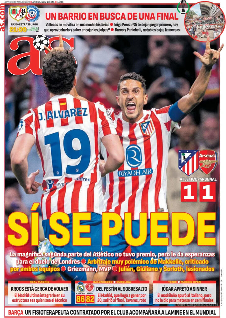 Capa Jornal AS - 2026-04-30